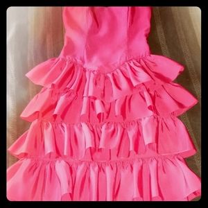 Pink prom dress size 3/4